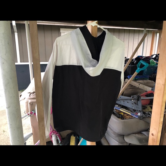 Beautiful Giant Mens Hooded Windbreaker Zip Jacket - Picture 8 of 16